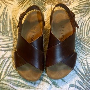 Papillon Samira Sandals  Size 36 Color Cognac